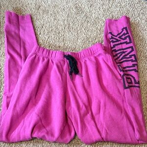 PINK Victoria's Secret Magenta Joggers